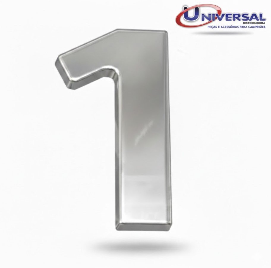 IVECO 1 - EMBLEMA ACETINADO IVECO N° 1