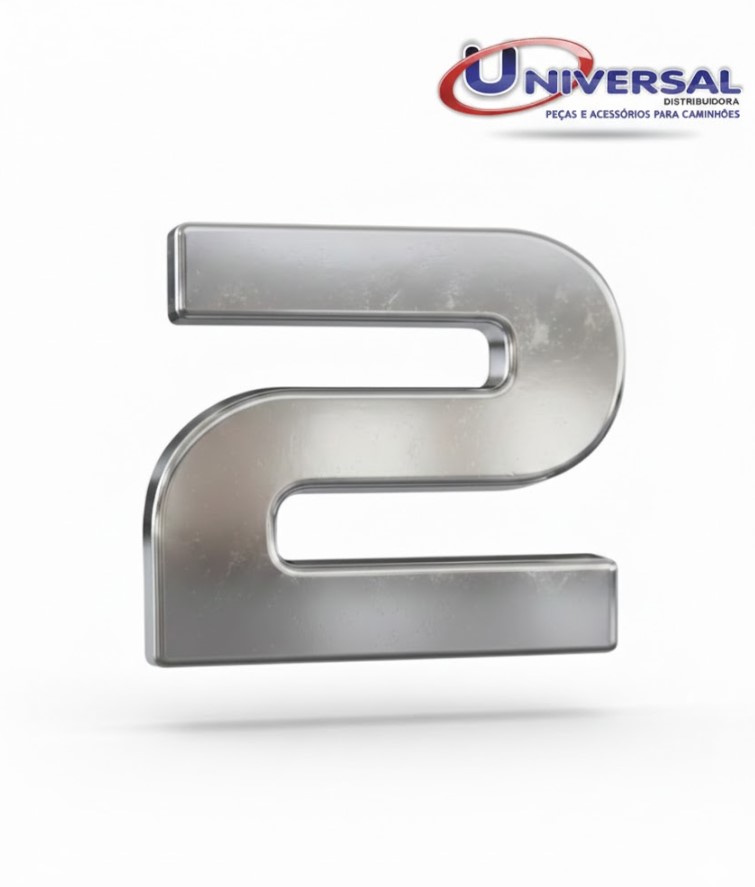 IVECO 2 - EMBLEMA ACETINADO IVECO N° 2