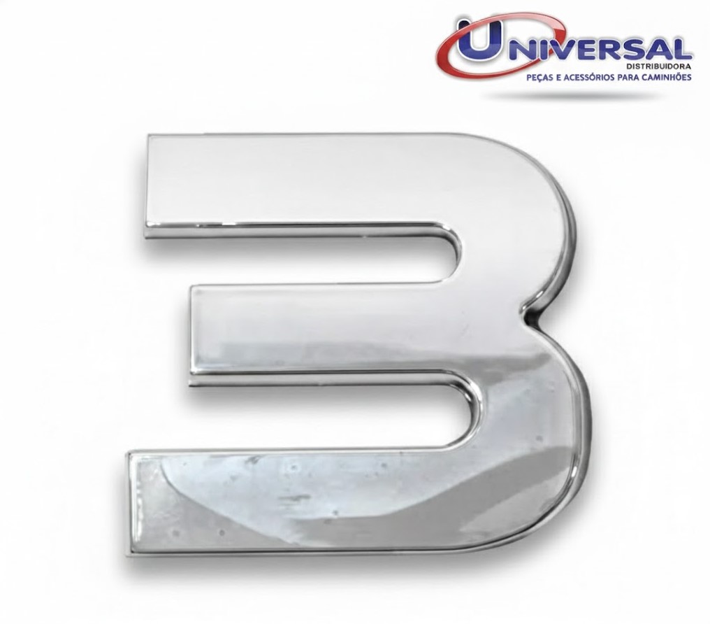 IVECO 3 - EMBLEMA ACETINADO IVECO N° 3