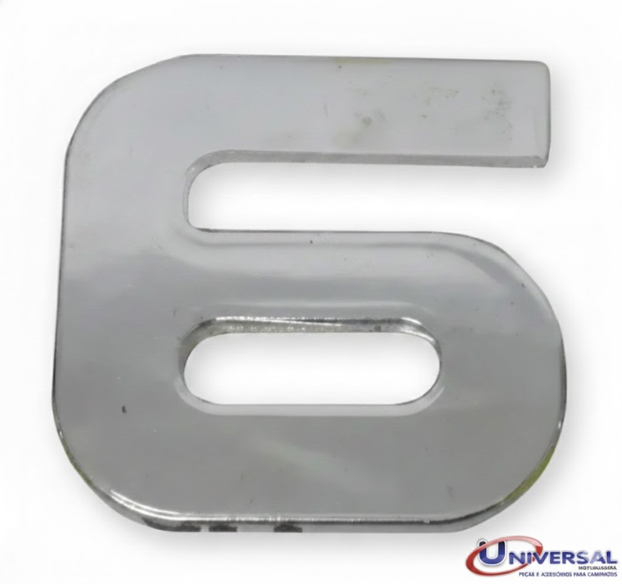 IVECO 6/9 - EMBLEMA ACETINADO IVECO N° 6/9