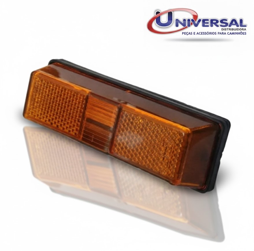 J-0001A AM-PS - LANTERNA LATERAL PARALAMA MB / FORD / MODELO 89-PS-AM.