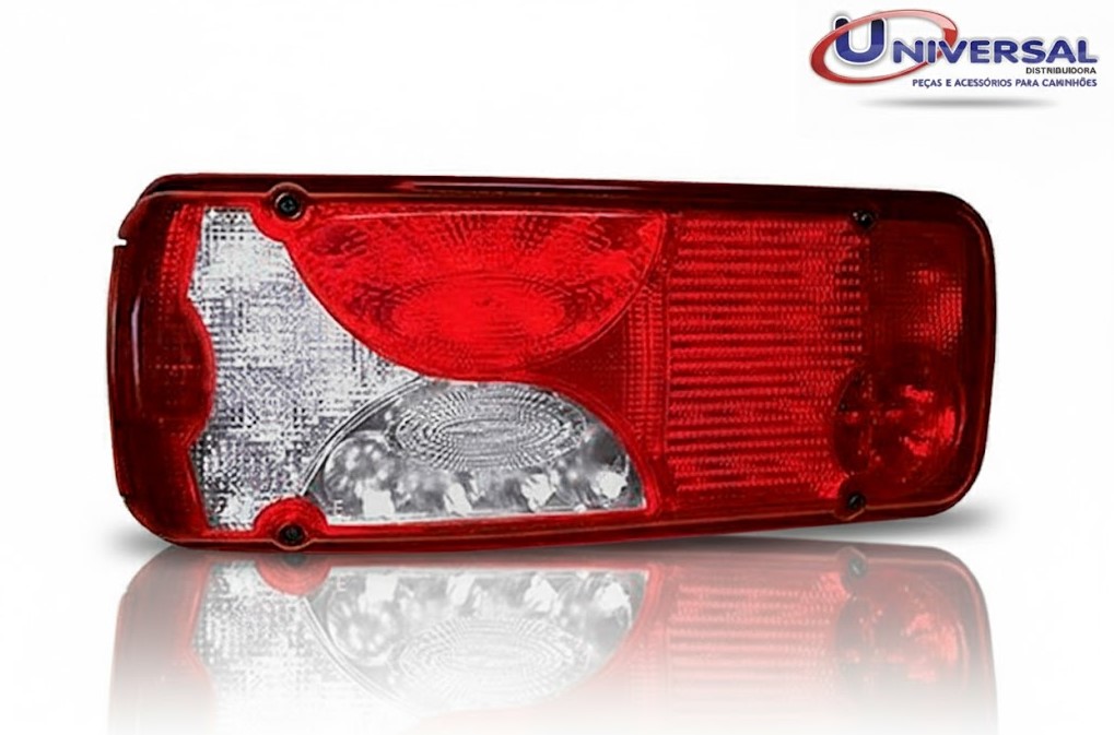 J-5016A-ACR-S/V - LANTERNA TRAS SCANIA SERIE 4 C/ CONECTOR ORIGINAL, CARCACA SEM VI