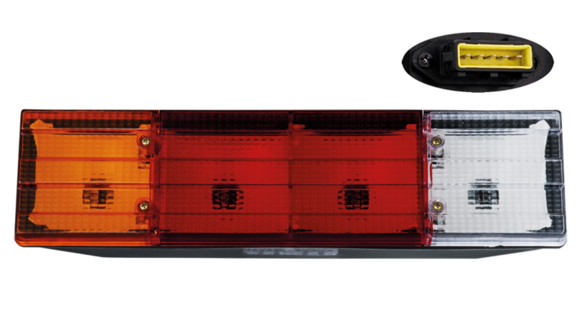 L5012 - LANTERNA TRAS 1418/MB 1618 S/VIGIA C/CONECTOR