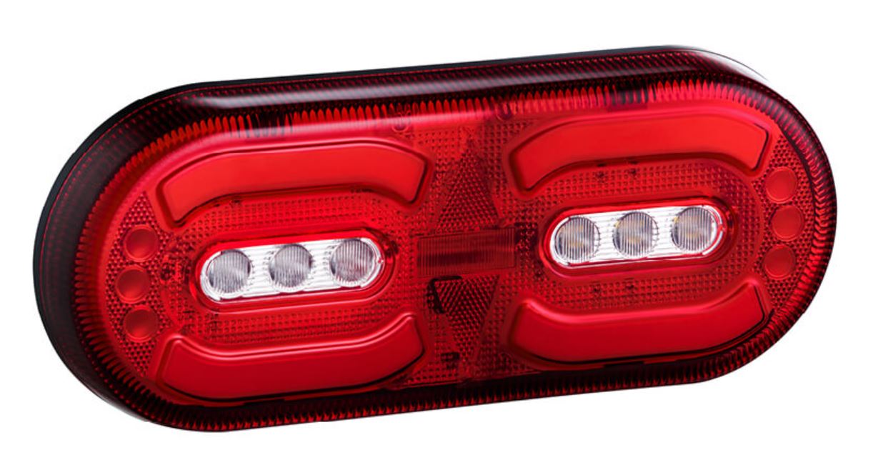 L3000VM - REFIL LANTERNA TRASEIRA RANDON GUERRA FACC LED 24V VERMELHA