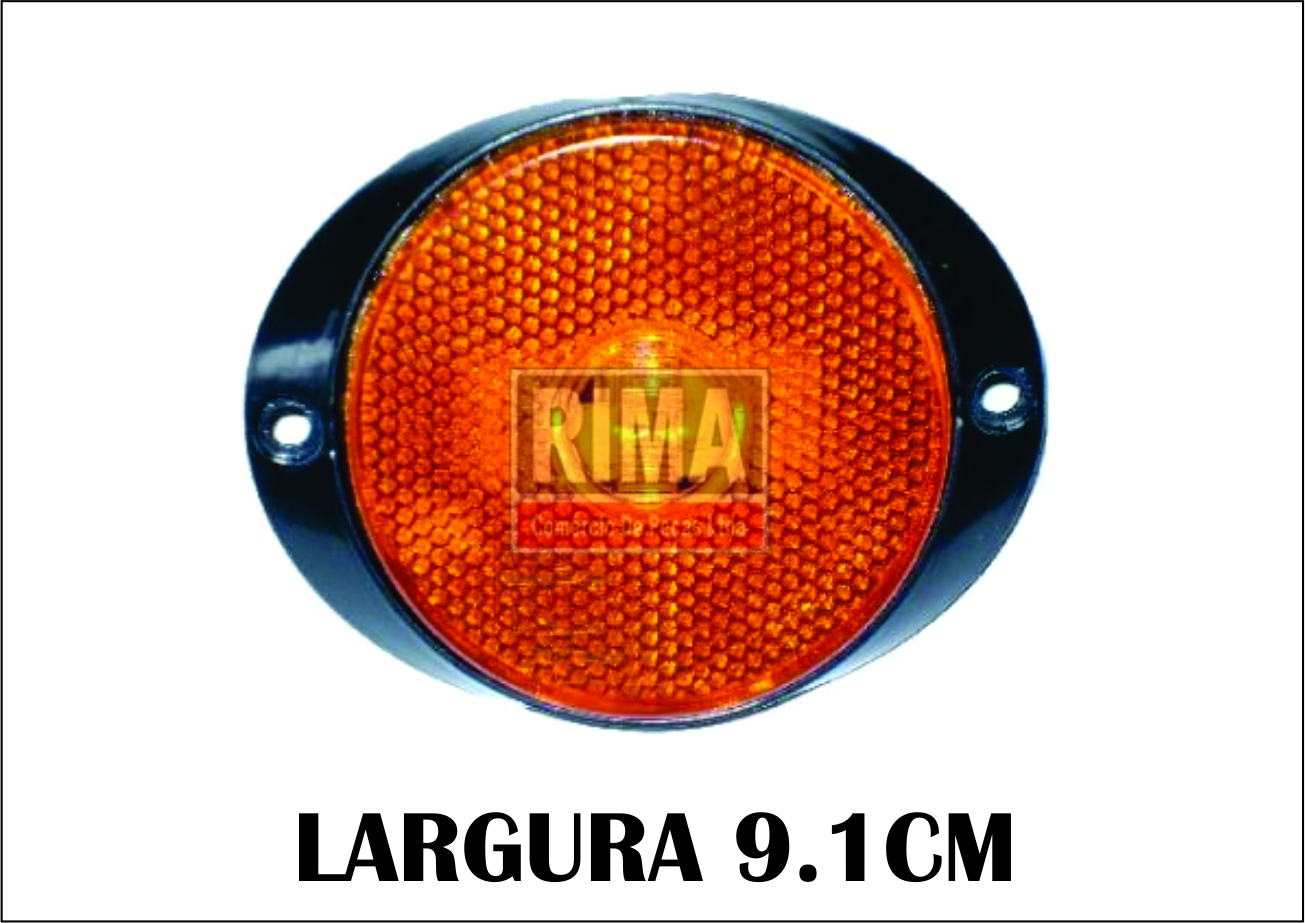 L3014AM - LANTERNA LATERAL RED LED ( TIPO OLHO GATO ) AM