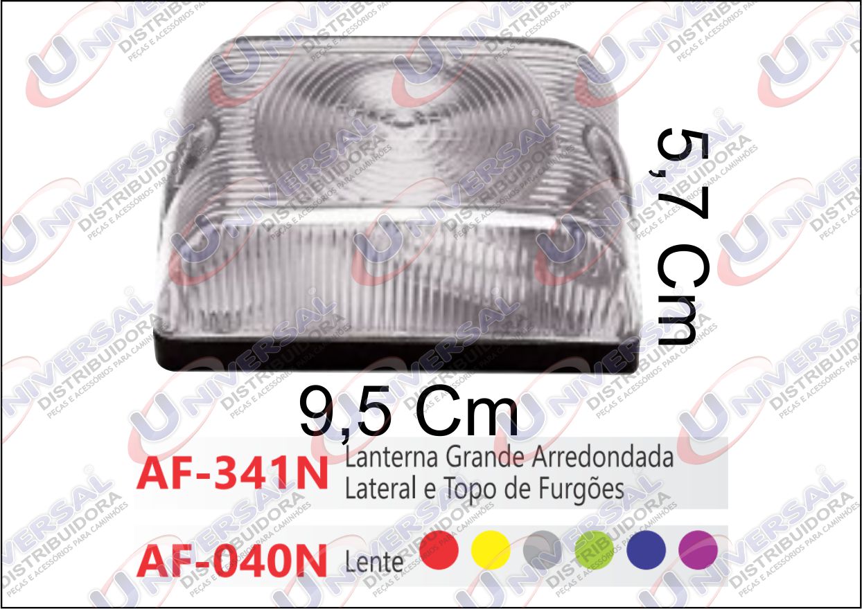 RC341-N CR - LANTERNA BAUZAO BASE RED FACCHINI CR