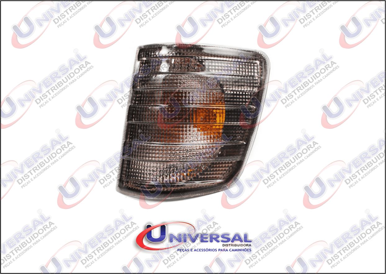 AF375 F00E - LANTERNA SETA MB 1620 FUME ( LENTE RAIADA ) LE