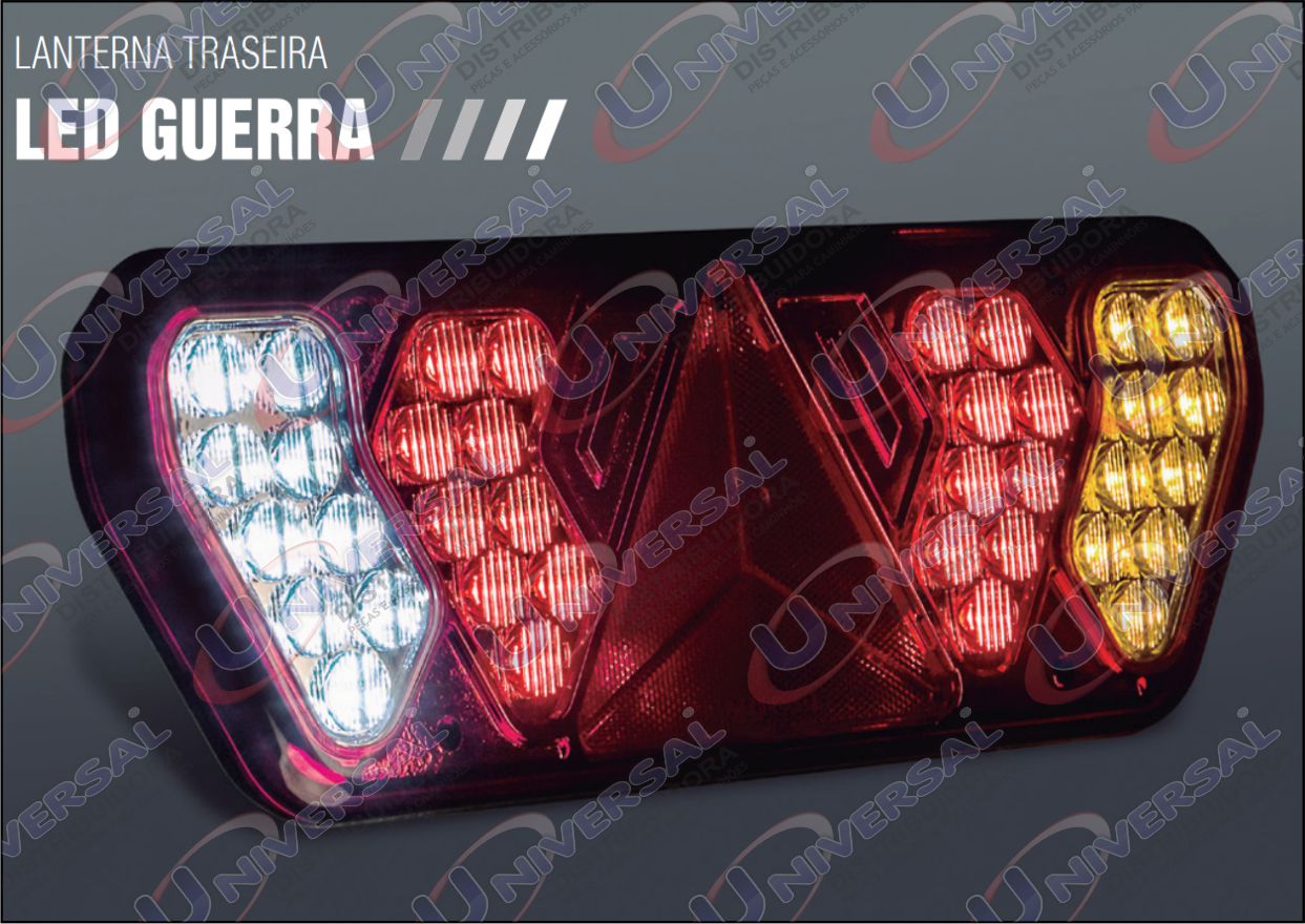 ML040849 - LANTERNA TRASEIRA GUERRA 2012 C/LED 24 VTS LD