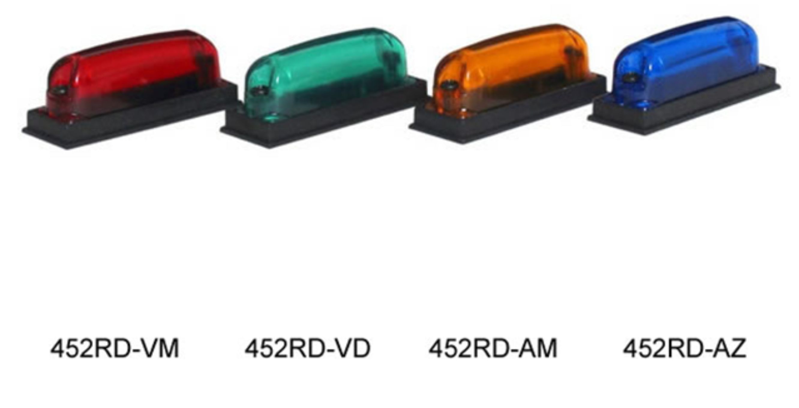 PL453R-VM - LENTE TOPO FURGOES VERM RED