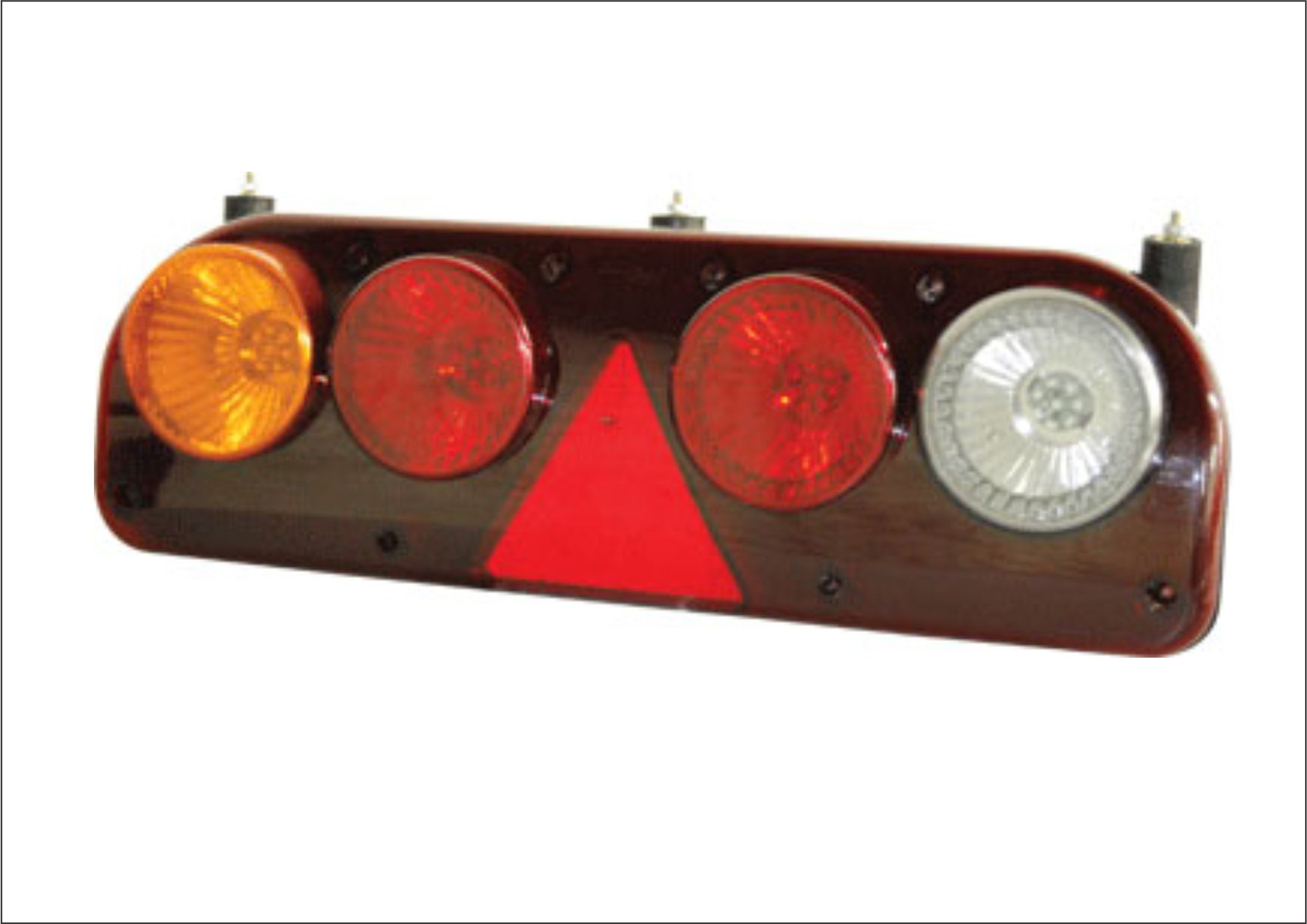 ML3001D - LANTERNA TRASEIRA BRASPOINT II GUERRA C/LED LD