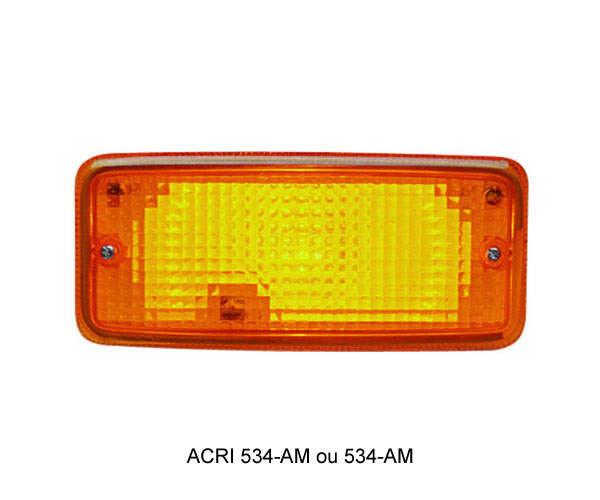 PL05350001 - LENTE SETA FRONTAL VW WORKER AMARELA