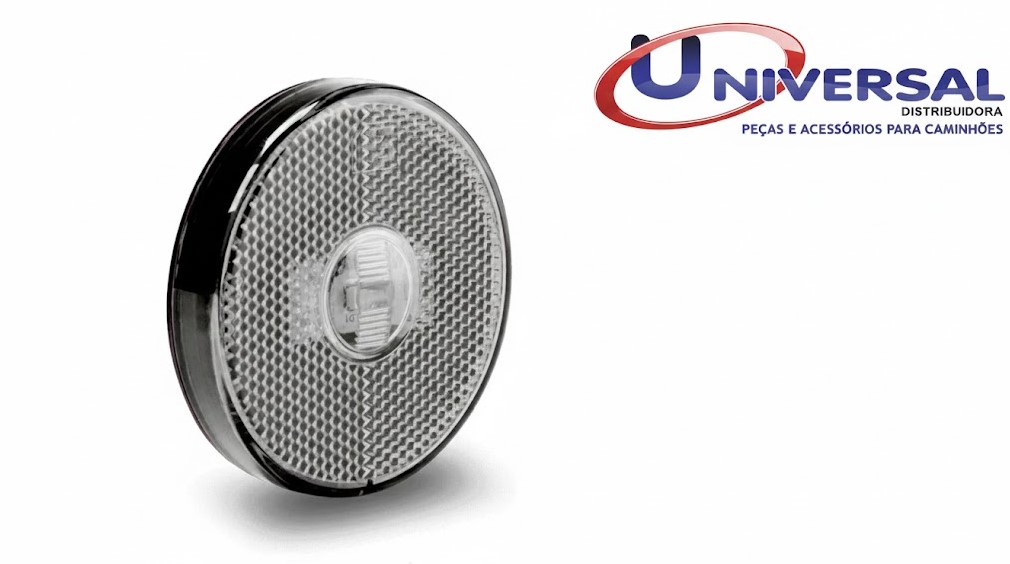 LL-1494 - LANTERNA LATERAL RED 65 MM LED S/SUP PL CR