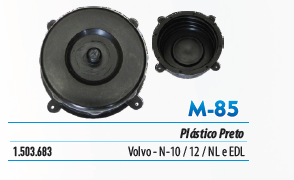 M-85 - TAMPA RESERV AGUA LIMPADOR PARABRISA VOLVO VL/ EDC