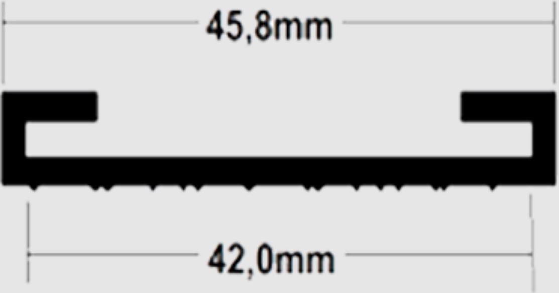 JCR23220 - CINTA BORRACHA TANQUE 42 MM MOD ENRIJECIDO SCANIA S4 S5