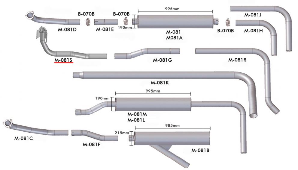 M081S - SAIDA MOTOR 1317 E 1318