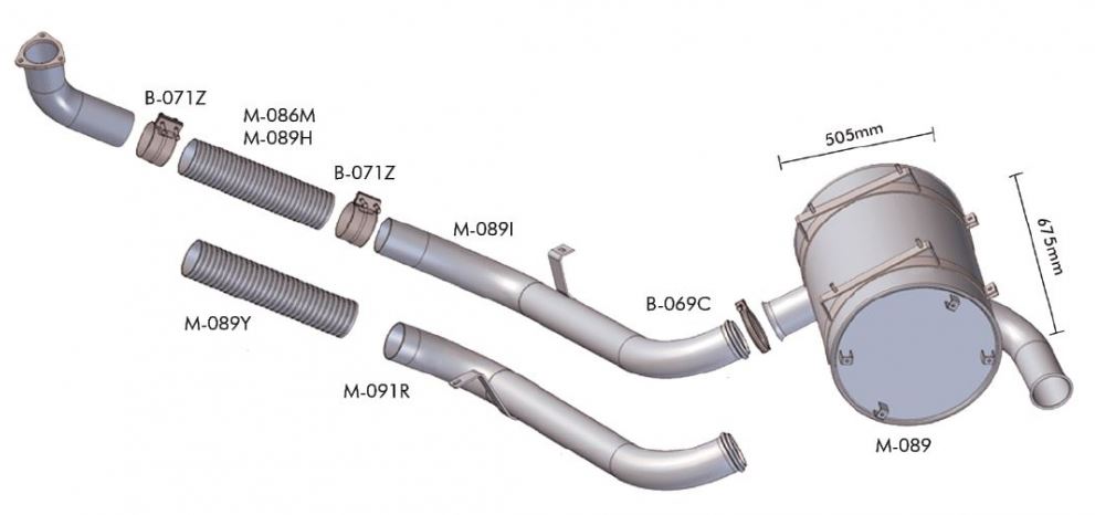 M089 - SILENCIOSO C/1938 LS (BICUDO)