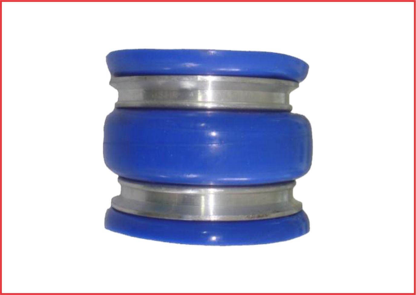 ST-178 - MANGUEIRA INTERCOOLER VOLVO VM 2006 ... LADO QUENTE (COM ANEIS DE META