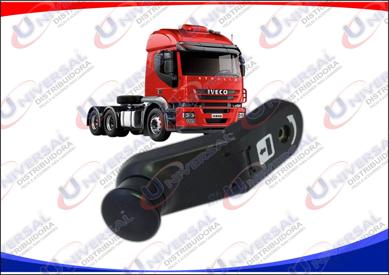 UNIV70783 - MANIVELA DO VIDRO IVECO TETO SOLAR