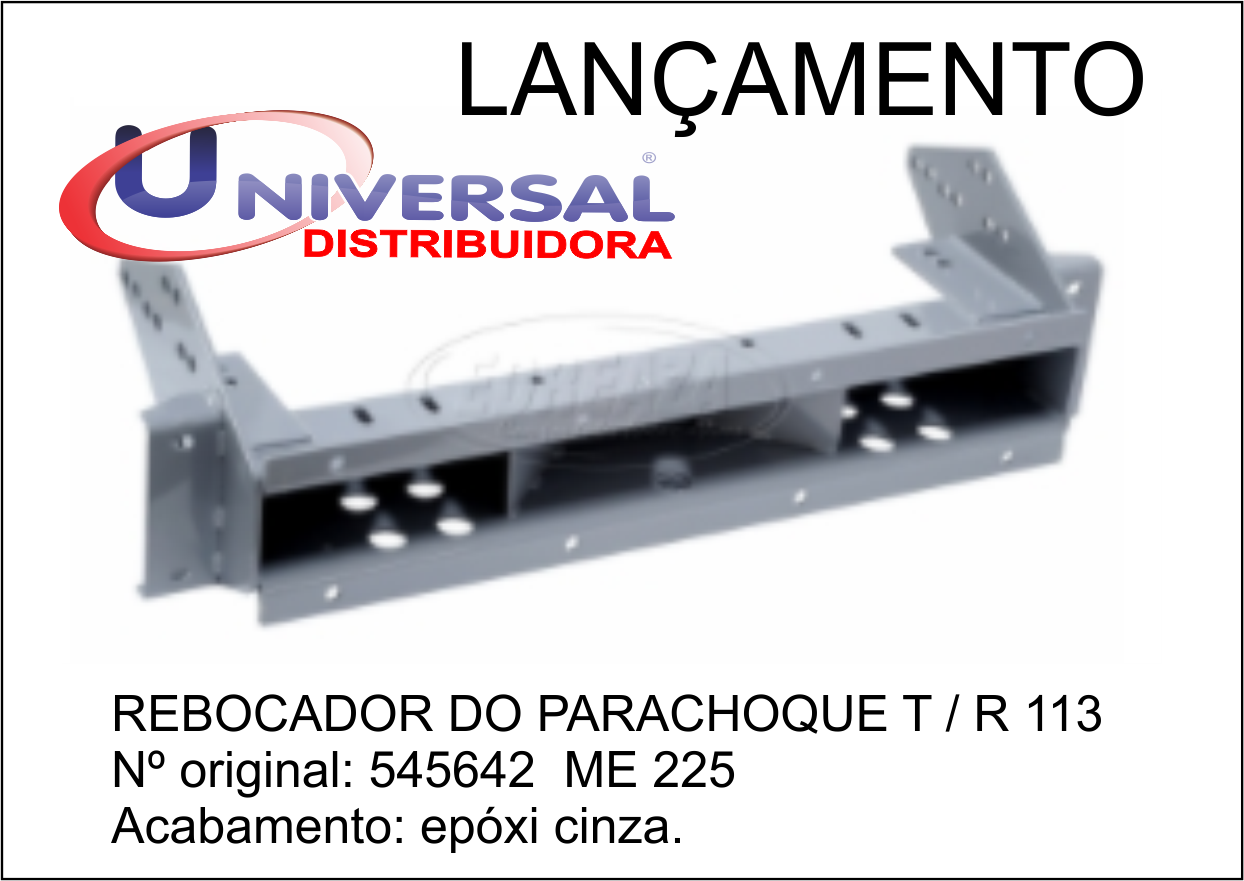 ME225 - PRIMEIRA TRAVESSA PARACHOQUE SCANIA T/R 113 S3