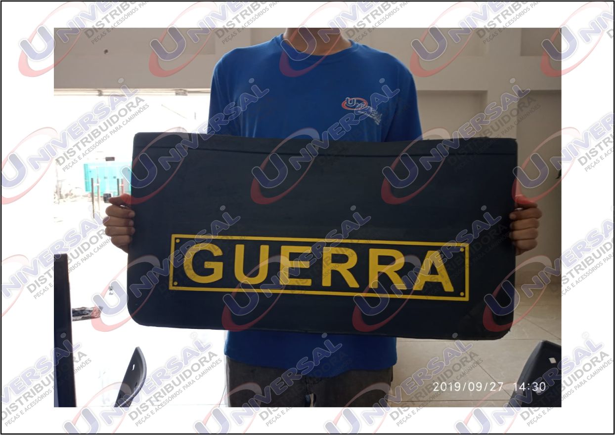 MGB 804 - PARABARRO ORIG GUERRA 70X35 (NOME BAIXO) AMARELO