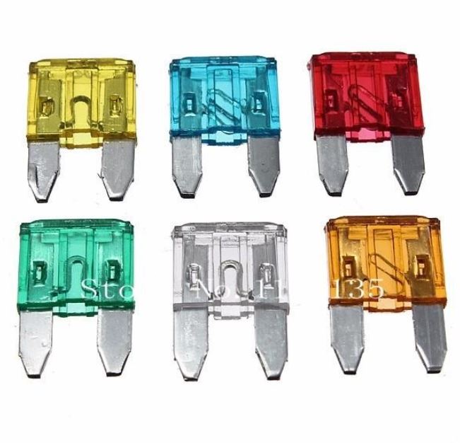 R520.118 - FUSIVEL MINI LAMINA 10 AMP. - C/10 PCS VERMELHO