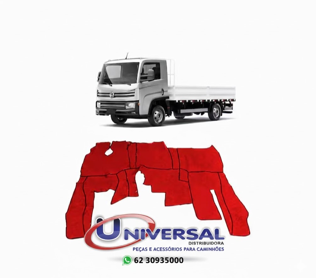 MNG-10053VM - TAPETE VERNIZ VW DELIVERY EXPRESS VERM