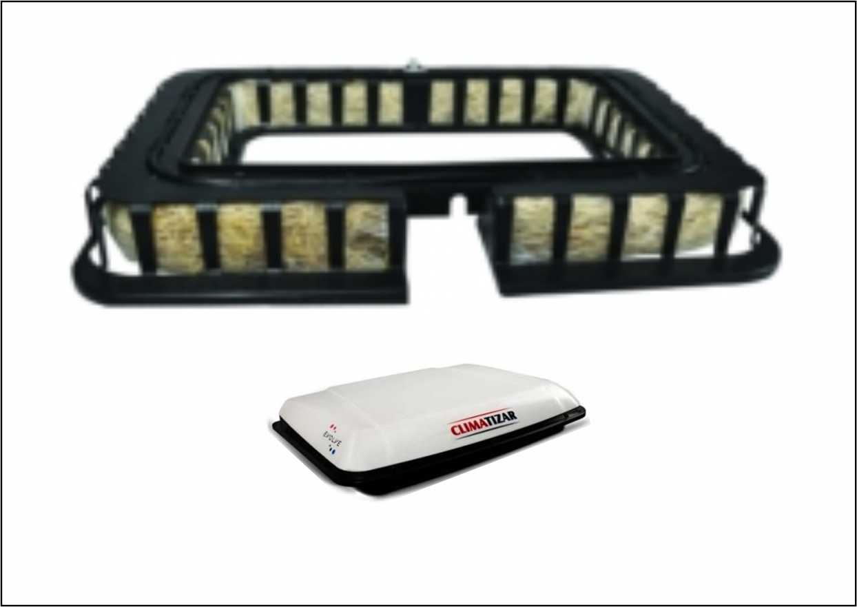 FAC2003 - FILTRO CLIMAT C/GRADE PLASTICA CLIMATIZAR EVOLVE