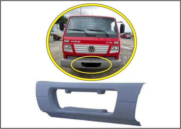 V196 - PARACHOQUE VW 8120/8150 CENTRAL WORKER RTM