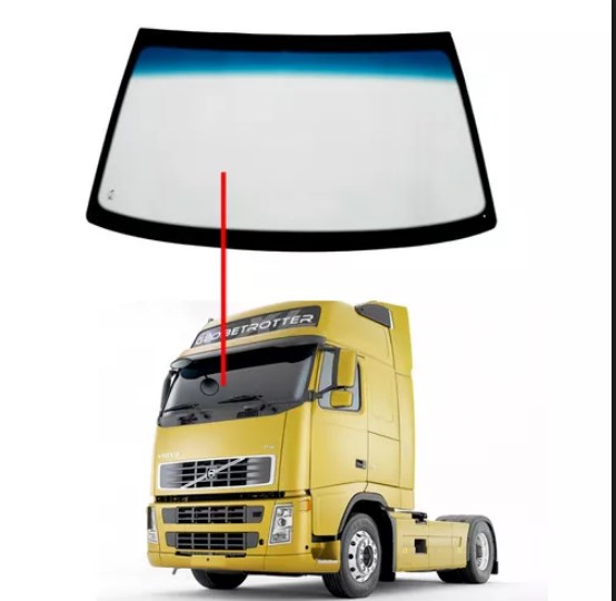VOC9730 S - PARABRISA DEG VOLVO NH/FH/FM PARA SENSOR