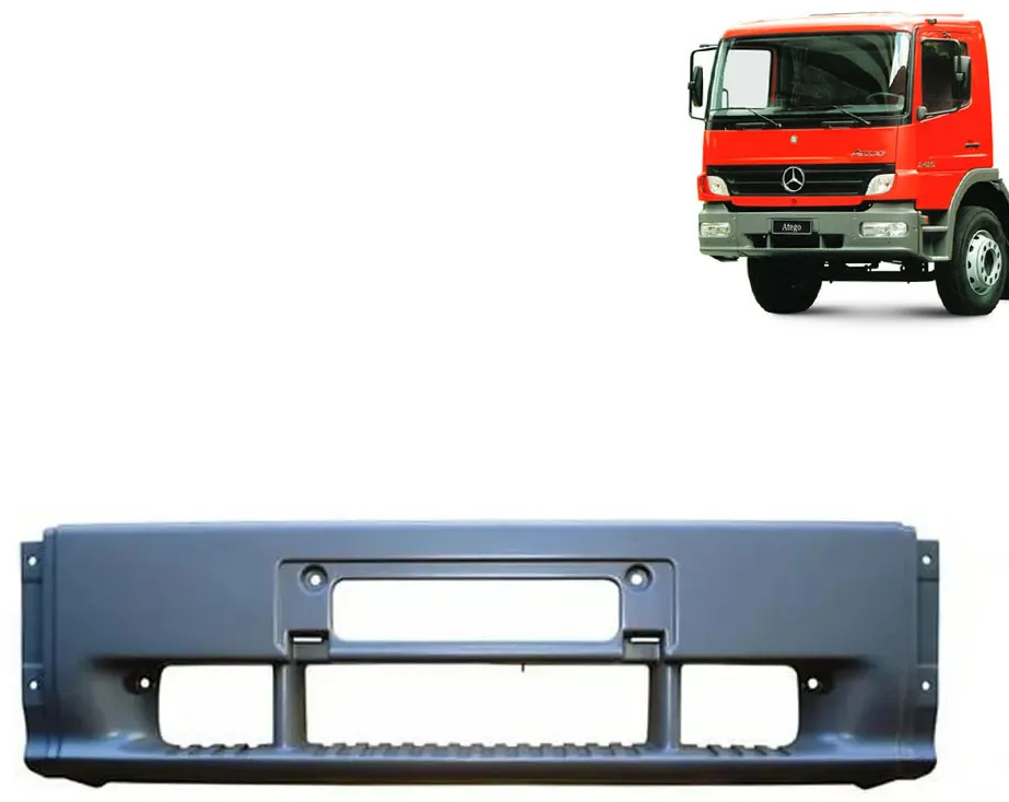 VEDL166 - PARACHOQUE MB ATEGO 1998 A 2007 RTM CENTRAL