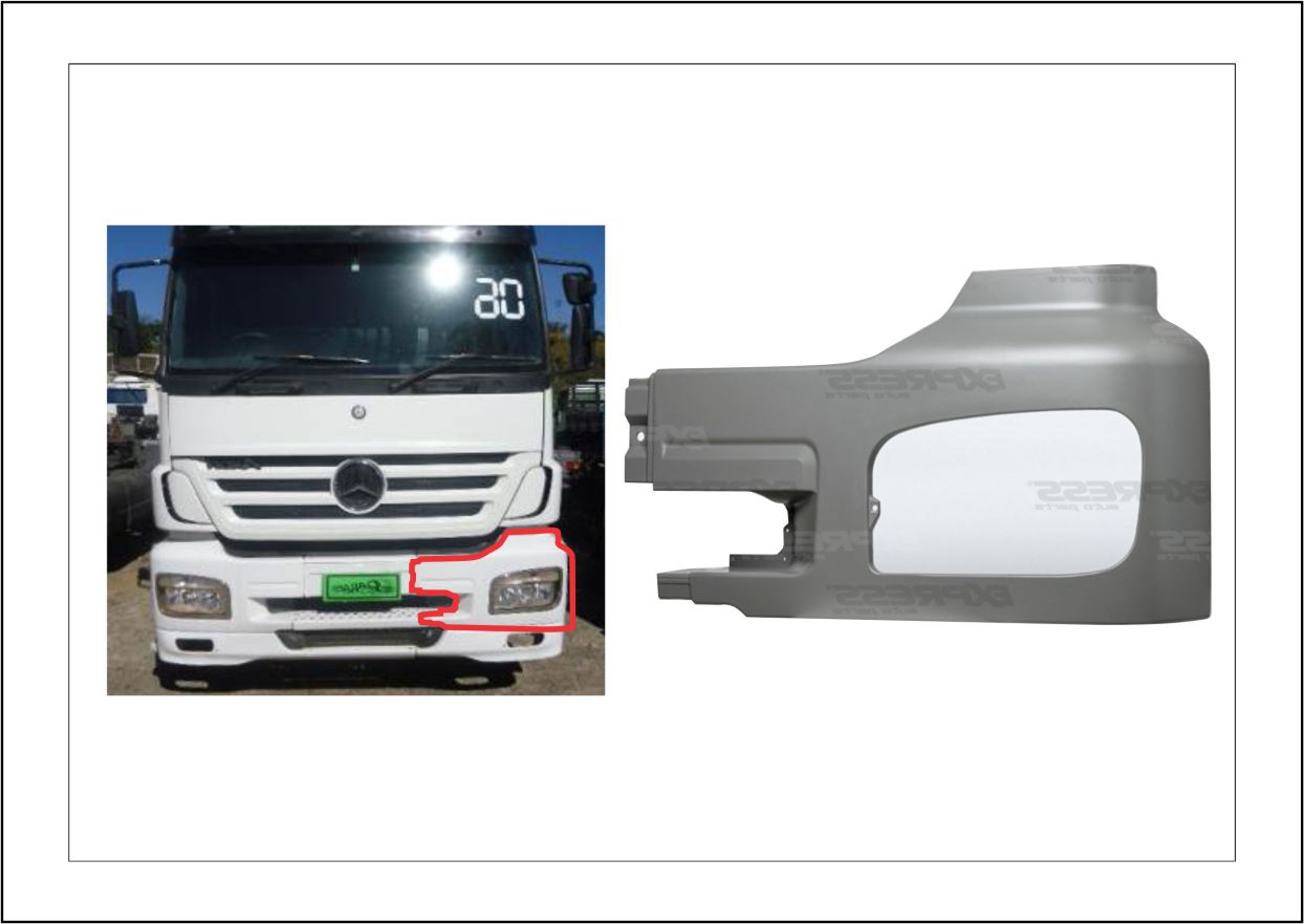 M30142.1 - PARACHOQUE MB AXOR PONTEIRA 1933 LE