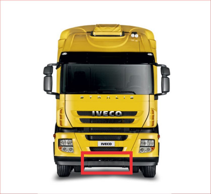 AM5167 - SPOILER IVECO STRALIS NR 2008 A 2014 CENTRAL
