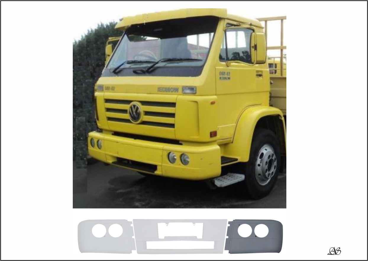 FP15473 - PARACHOQUE VW WORKER PESADO 13180 PONTEIRA LE WORKER FP