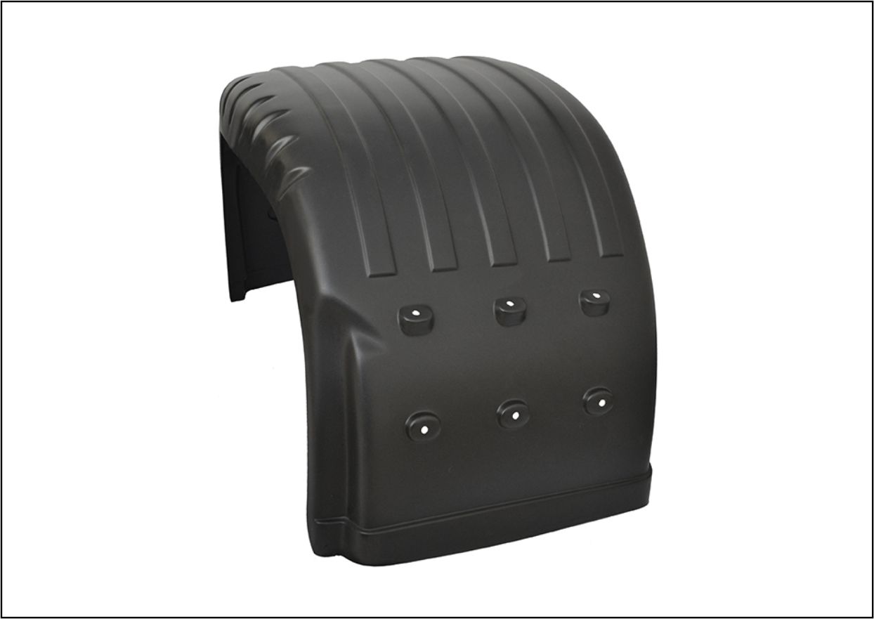 S10037.2 - PARALAMA SCANIA S4/S5 TRACAO INTEIRO GRAFITE TEXTURIZADO