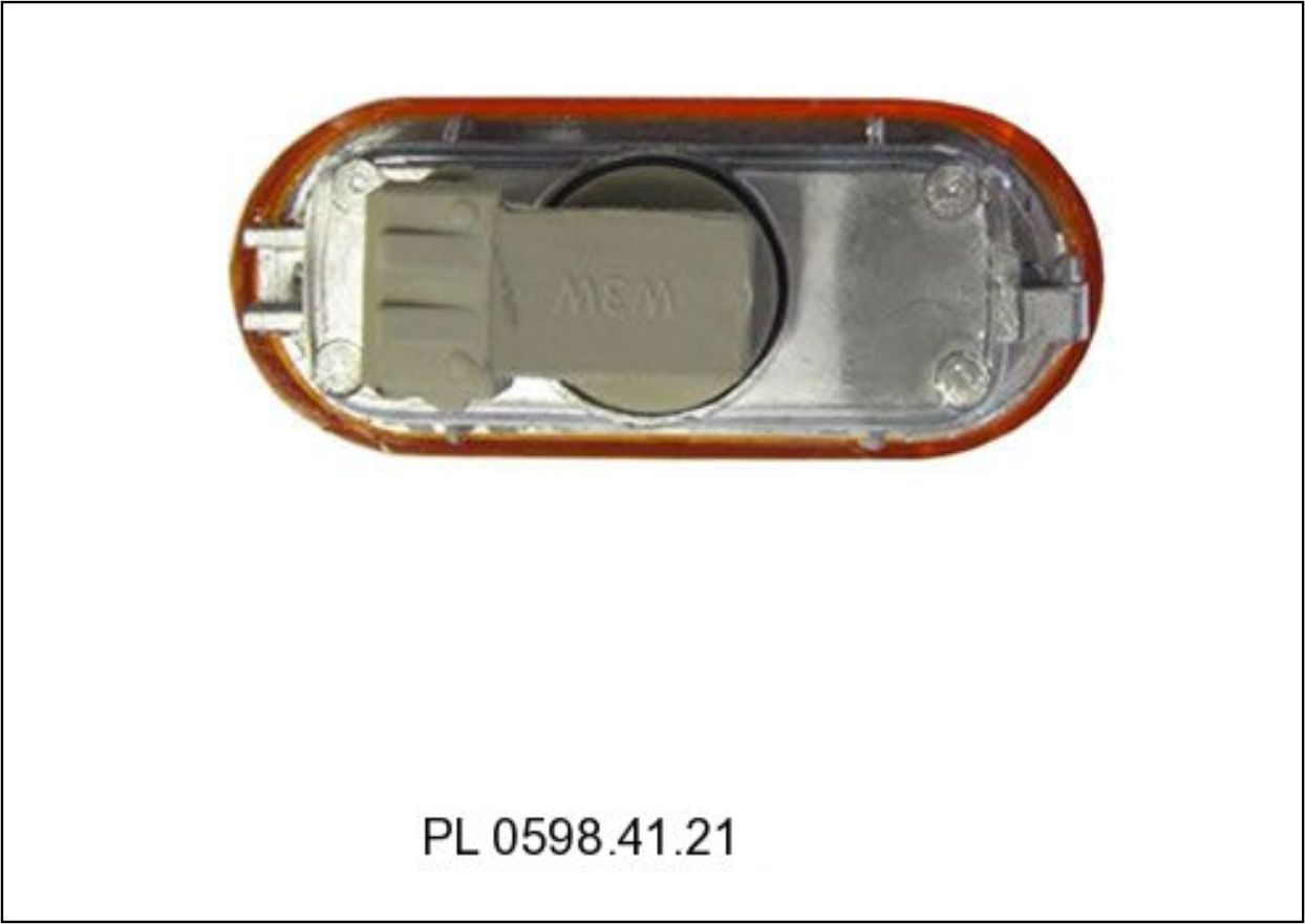 PL05984122 - LANTERNA SETA LATERAL SUP VW 2000 CR C/SOQ ORIGINAL