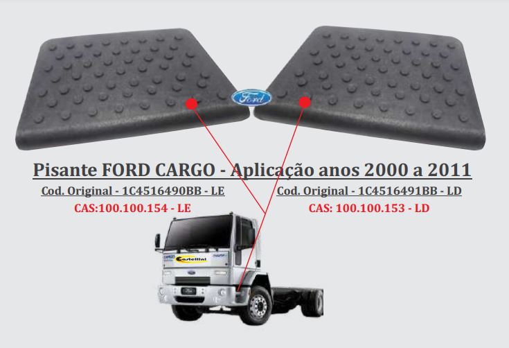 1C4516490AB - PISANTE ESTRIBO CARGO MAIOR SUP LE