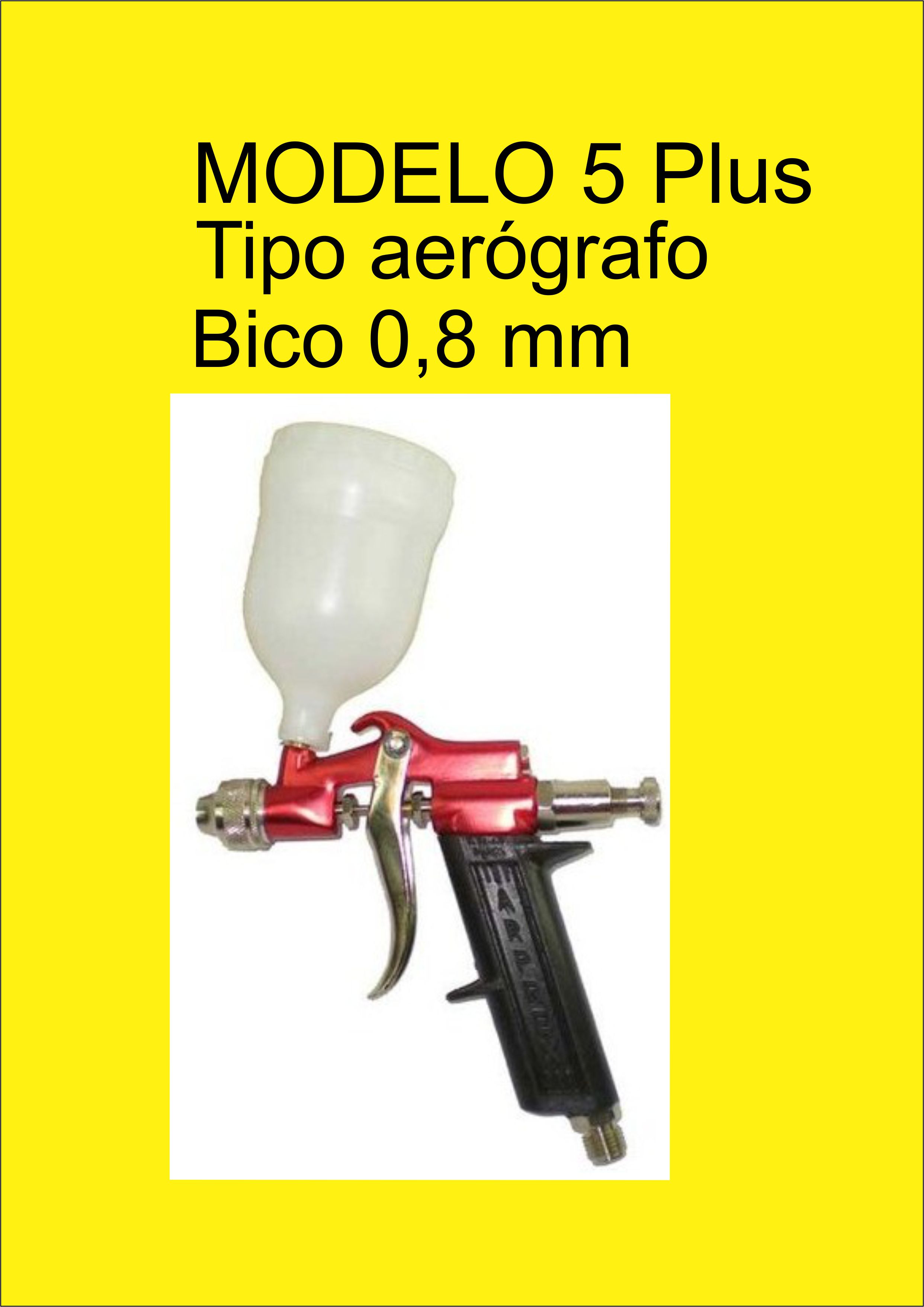 10107000 - PISTOLA 5 X 0,8 MM