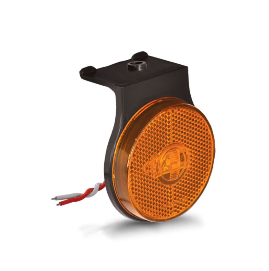 PL05841961 - LANTERNA LATERAL RED 65 MM LED C/SUP PL AM