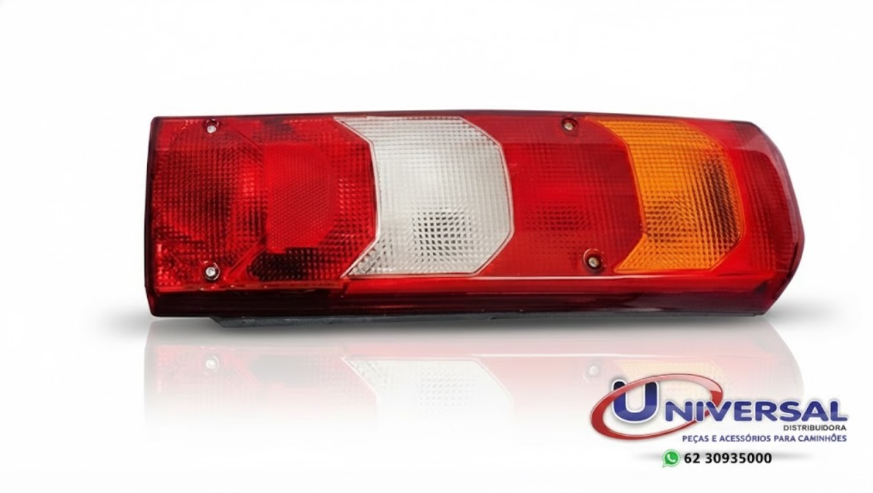 PL09124129 - LANTERNA TRASEIRA ACTROS S/VIGIA S/SIRENE DE RE LD EM ACRILICO