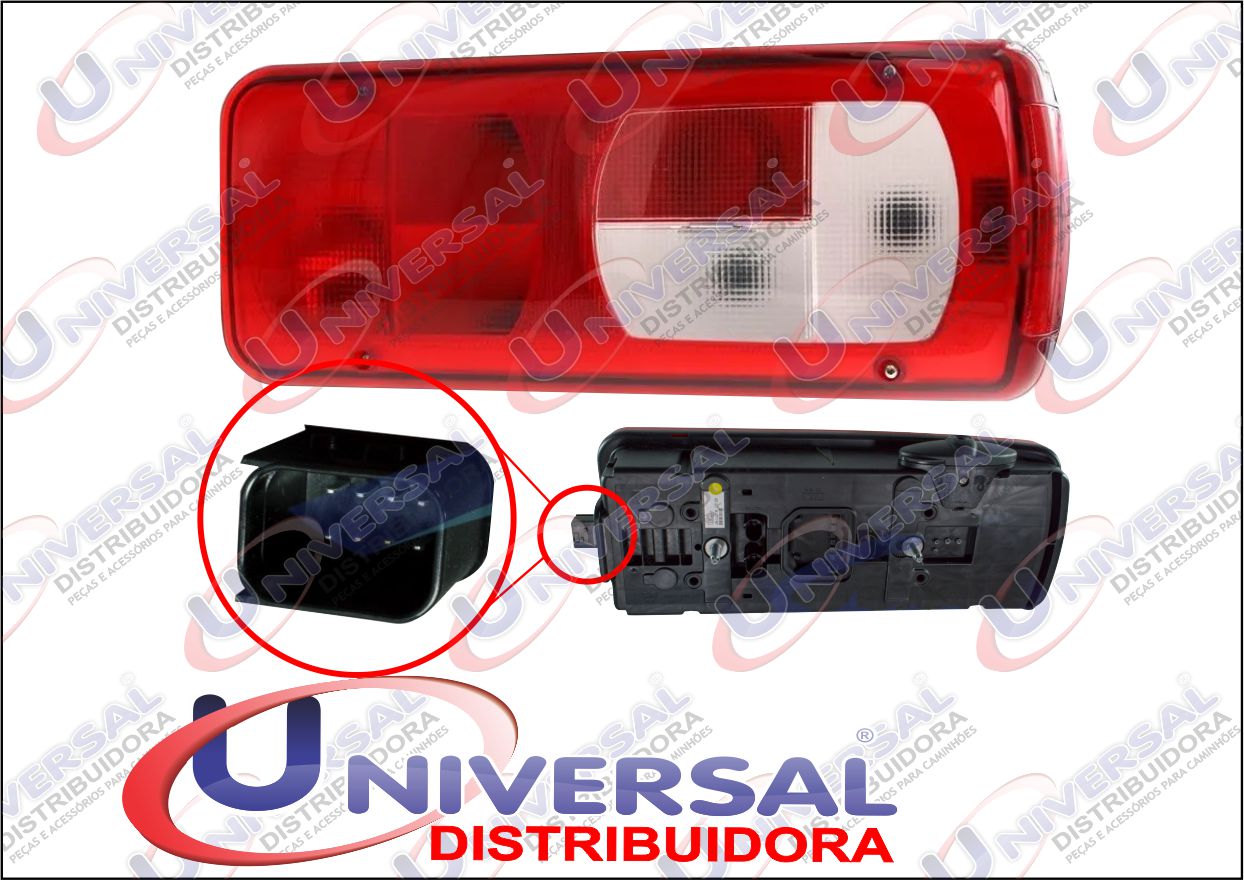 PL16204127 - LANTERNA TRASEIRA DAF XF LD