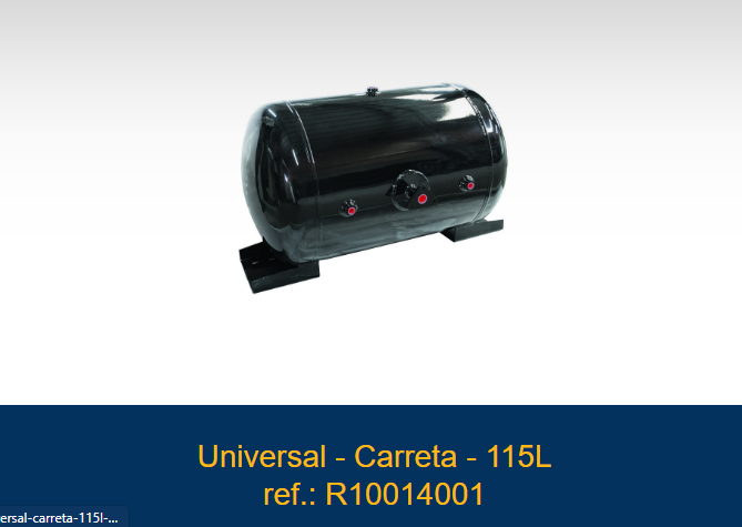 R10014001 - BALAO AR 115 LITROS CARRETA