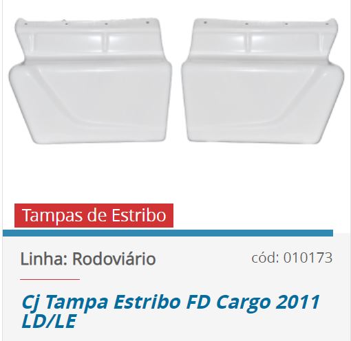 RD010173 - TAPA CHINELO CARGO GII PL (UM DEGRAU)