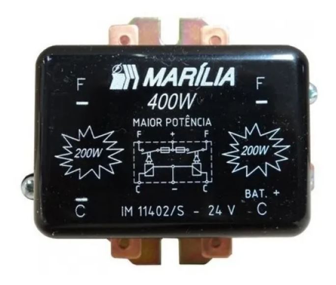 IM11402-S - RELE DUPLO 2 FAROIS 24V