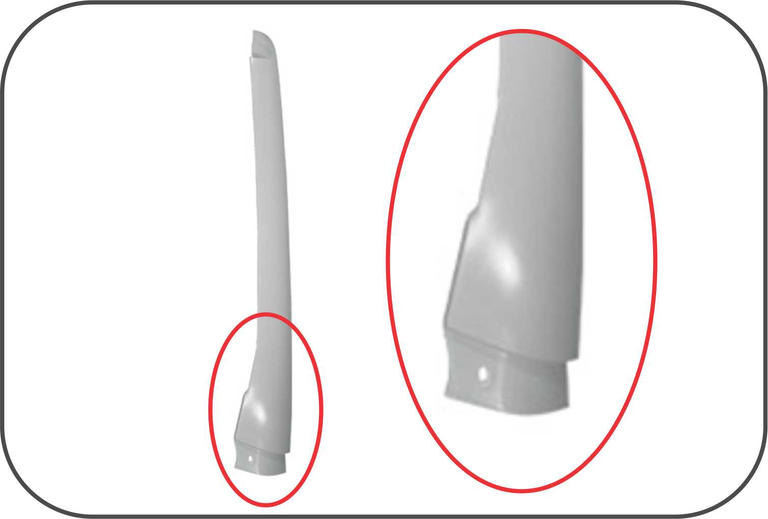 GLB1439M - REVEST COLUNA EXT 2423K ORIG LD /