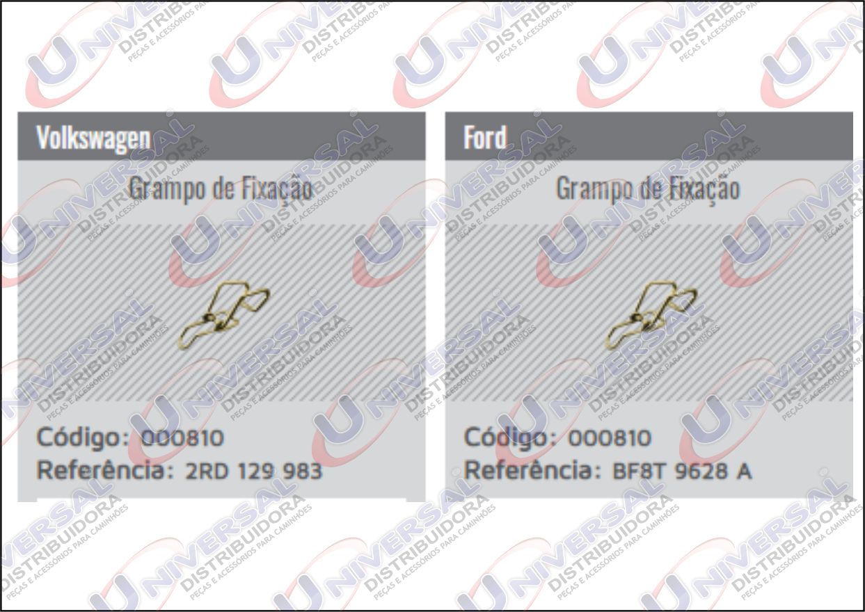RP000810 - PRESILHA FIXAR FILTRO AR
