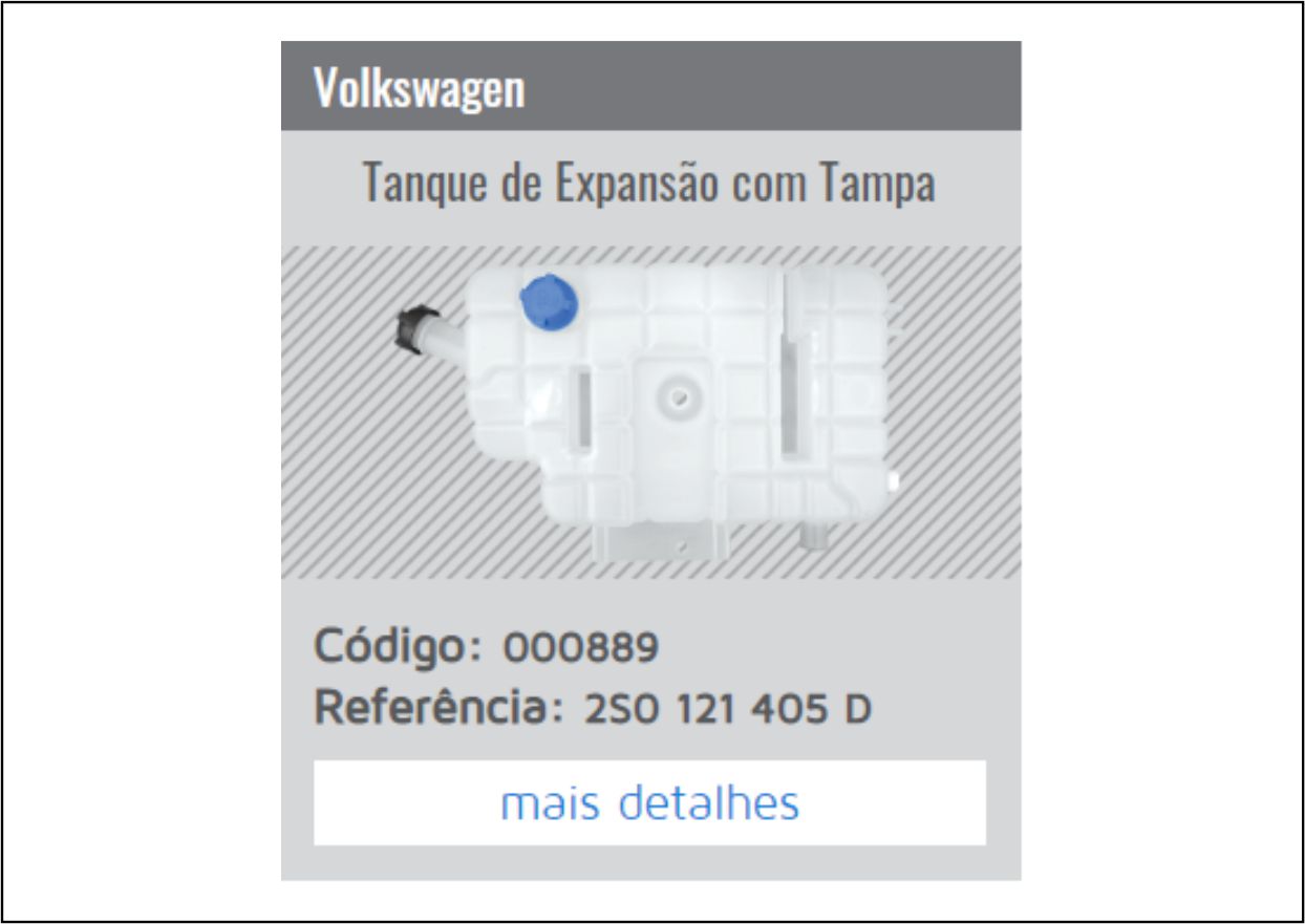 RP000889 - TANQUE DE EXPANSAO VW WORKER ADVANTECH