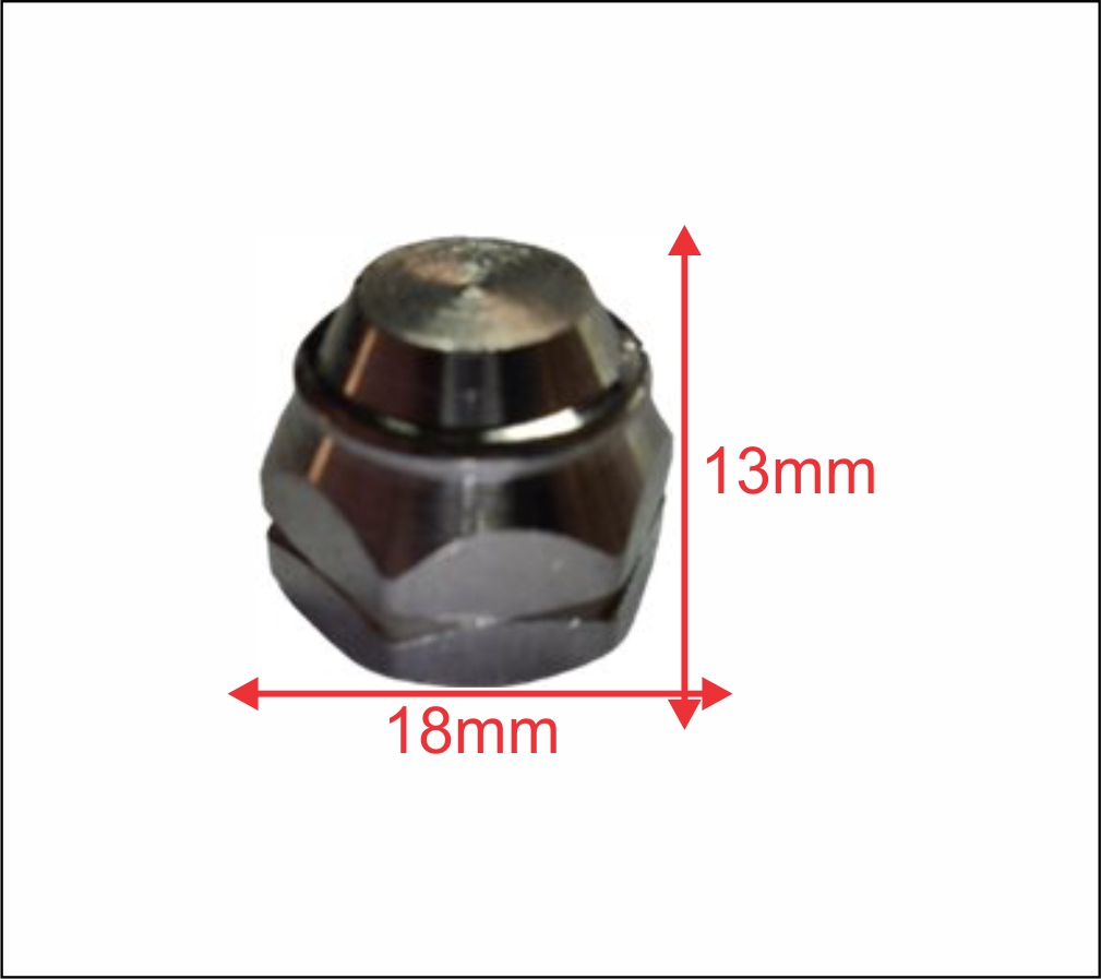 TCA003.03 - PORCA CROMADA TORRE MAIOR