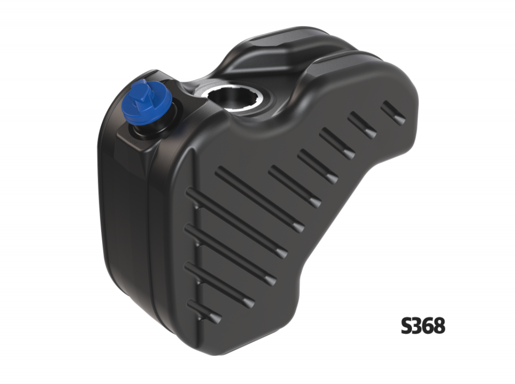 S368 - TANQUE ARLA PLASTICO PRETO 50L SCANIA S5 2012 A 2018