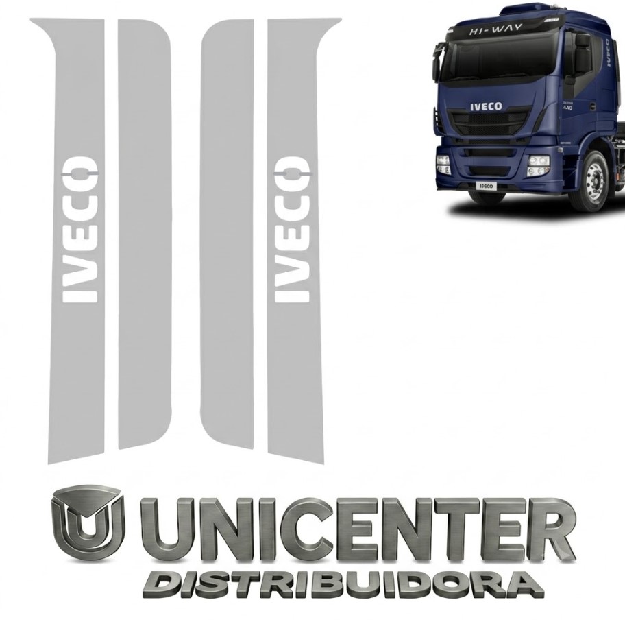 SC1038 - ACAB PORTA INOX IVECO STRALIS