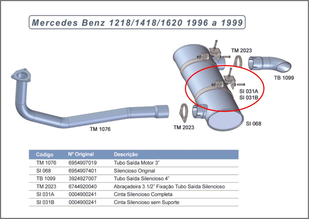 SI031A - ABRAC SILENCIOSO OVAL C/ COXIM 96 A 2003